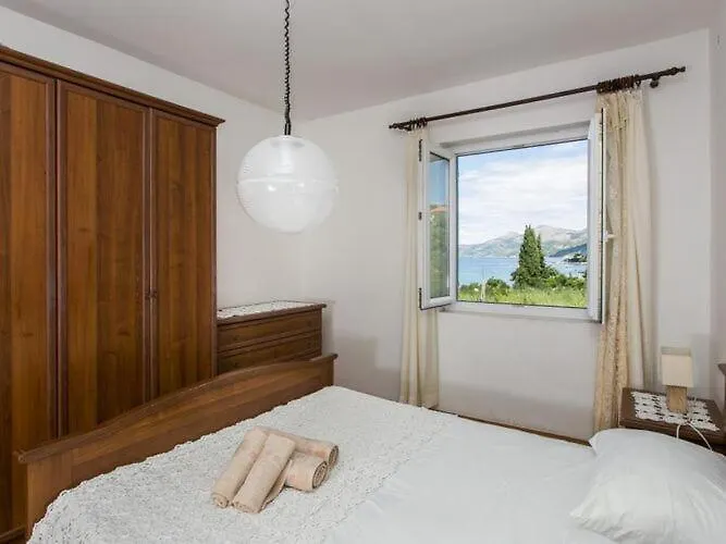 Апартаменты Maria Kolo Ep- Three Bedroom With Backyard Terrace And Sea View Donje Celo